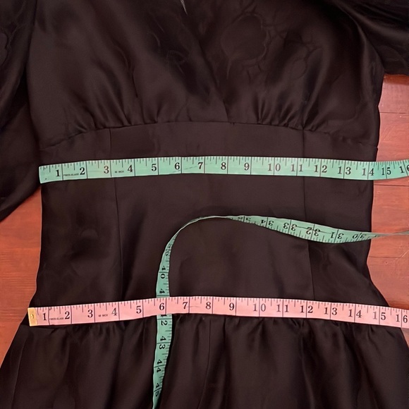 Givenchy Nouvelle Botique Made in France Avant Gard Black Silk Dress - Picture 7 of 14